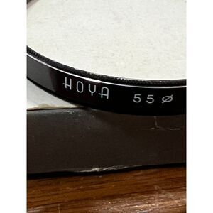 Hoya 55mm UV(0) HMC Ultraviolet Lens Filter, Made in Japan
